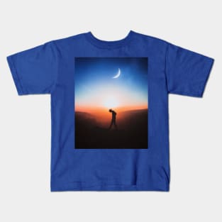 Moon and sun Kids T-Shirt